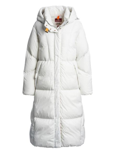 hooded padded coat
