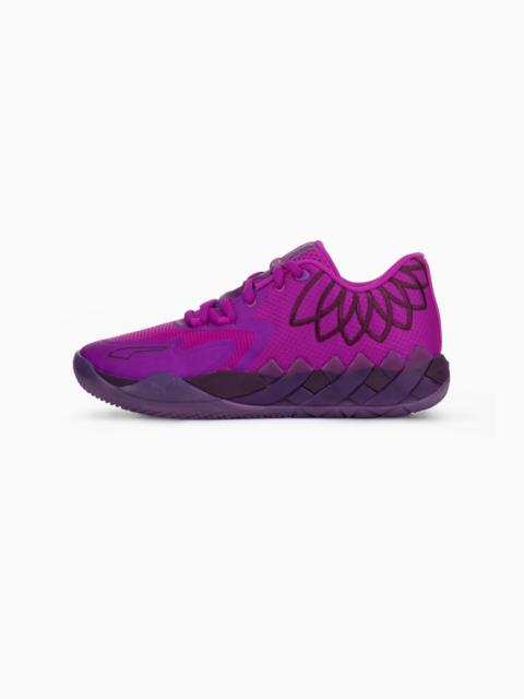 Puma x Lamelo Ball MB. 01 Disco Lo Basketball Shoes-Size 7 Men’s/8.5 Women’s Shop White Mens Puma PUMA MB.01 x LaMelo Lo Basketball Shoes  main image 2