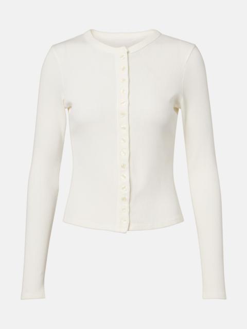 Kari ribbed-knit cardigan