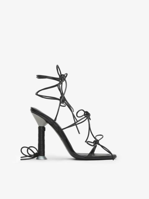 BOBINE SANDALS IN LAMBSKIN