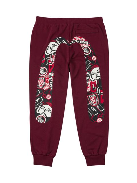 Henohenomohe Godhead Daicock Print Regular Fit Sweatpants