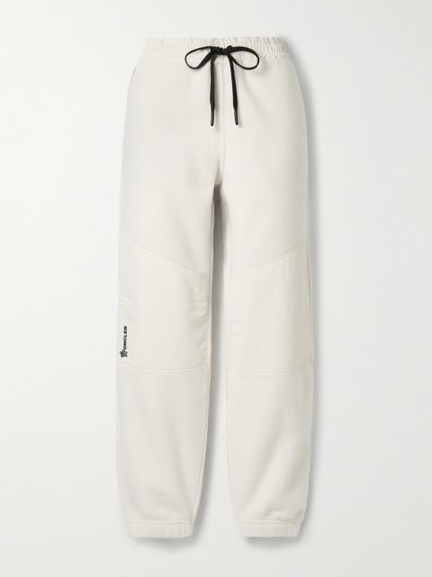 Shell-paneled Fleece Tapered Sweatpants