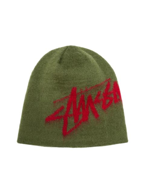 Stussy Brushed Out Stock Skullcap Army
