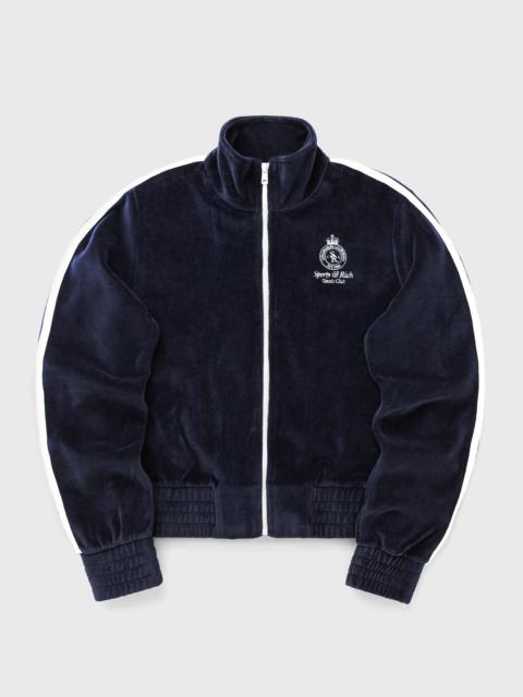 Crown Tennis Elio Velour Track Jacket