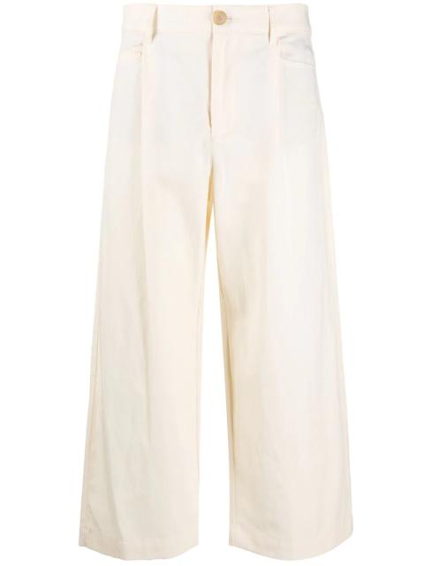 high-waist culottes