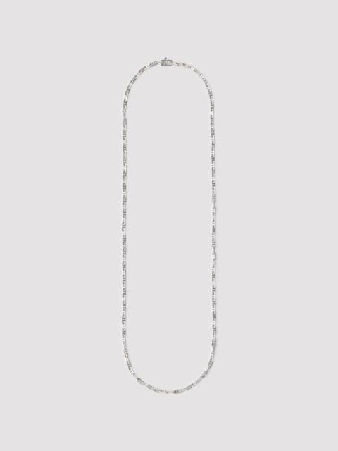 PETIT MONOGRAM LINK CHAIN NECKLACE