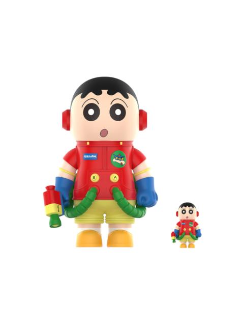 Pop Mart Mega Space Molly Crayon Shinchan 100% & 400% Set