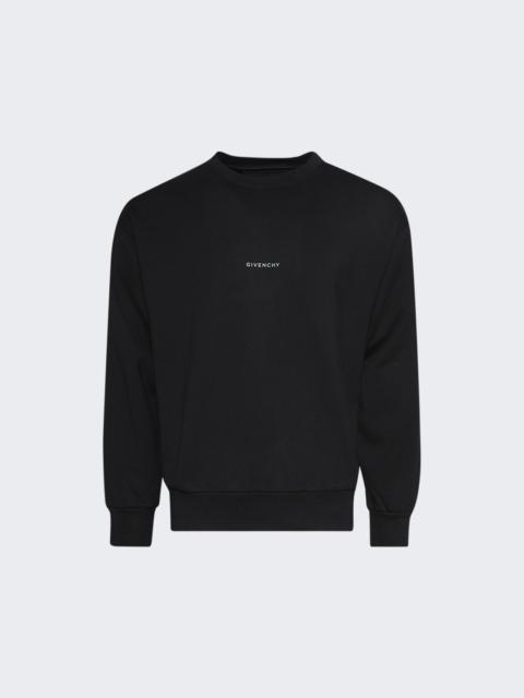 Boxy Fit Sweatshirt Black