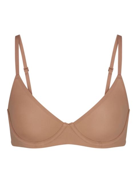 Skims Unlined Stretch-jersey Demi bra