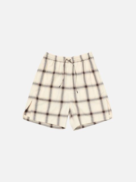 Check shorts - Beige/multi