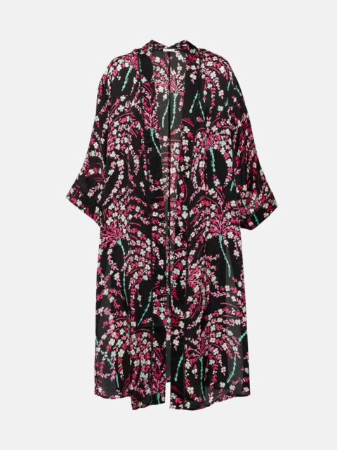 Erica printed robe