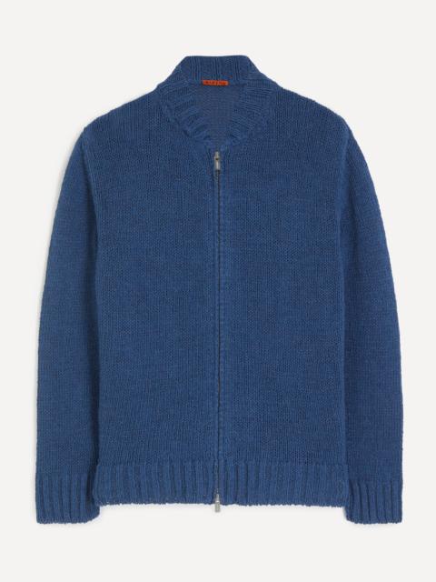 Sogia Knitted Zip-Up Cardigan