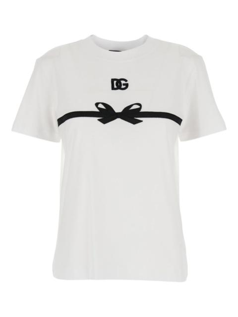 logo-bow T-shirt