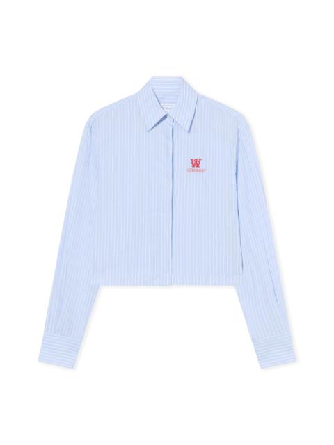 Striped Poplin Shirt