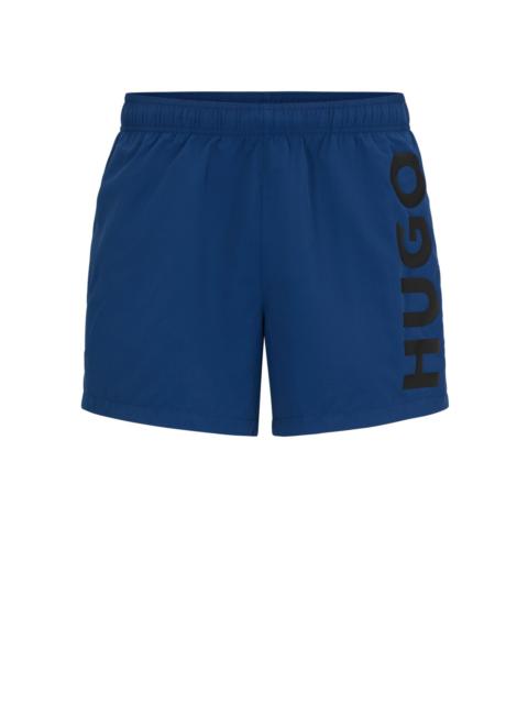 SWIM SHORTS WITH LOGO PRINT