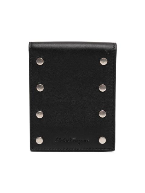 logo debossed wallet