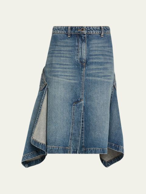 Frankie Denim Handkerchief Skirt