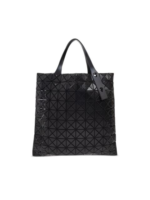 large geometric-pattern tote bag