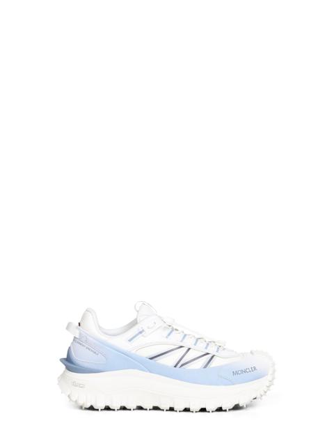 White and blue Trailgrip sneakers