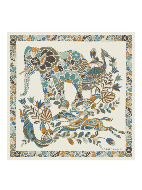 Forêt Longchamp Silk scarf 50 Paper - OTHER