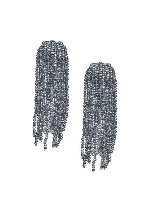 FOUNTAIN EARRINGS - SILVER