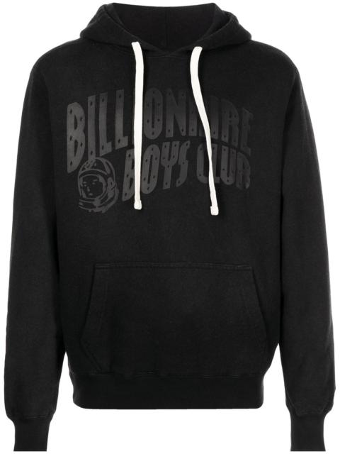 logo-print pullover hoodie