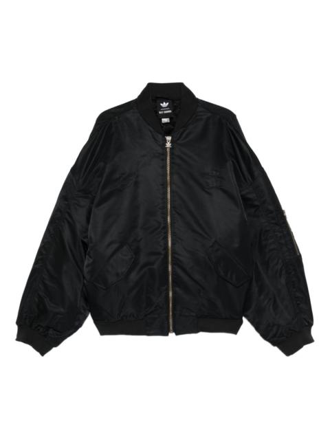x Willy Chavarria satin bomber jacket