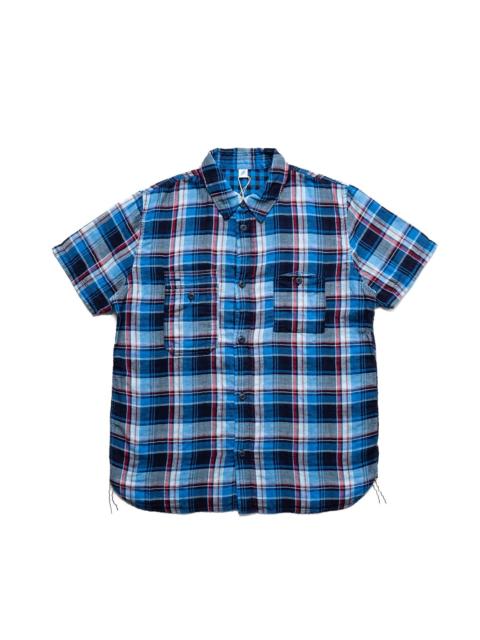 Short Sleeve Button Up - Indigo
