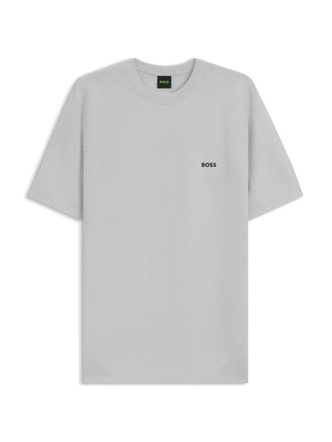 RIB-KNIT SWEATER WITH LOGO DETAIL