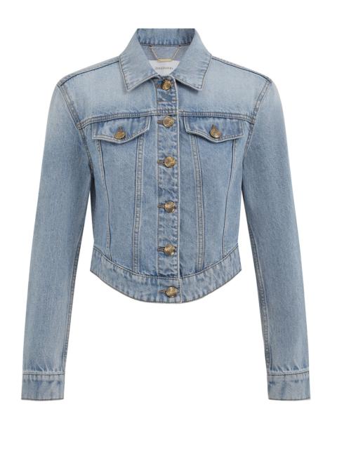LUCKY FITTED DENIM JACKET