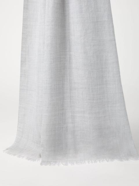Cashmere and silk scarf