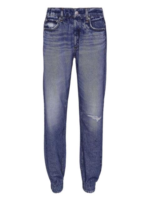 Miramar Jogger distressed cuffed jeans