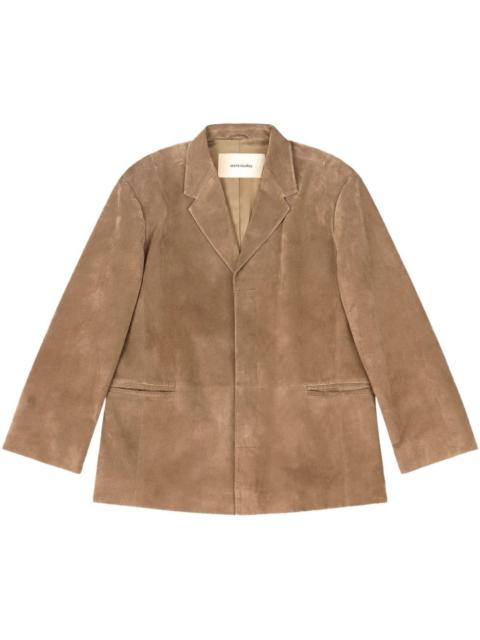 single-breasted blazer