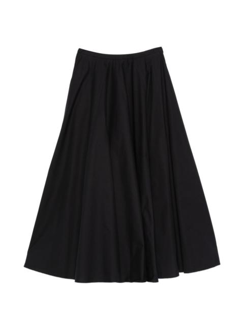 cotton panelled skirt
