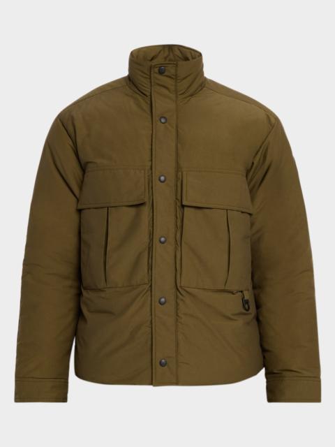 Men's Kirby Padded Ripstop Snap-Front Jacket