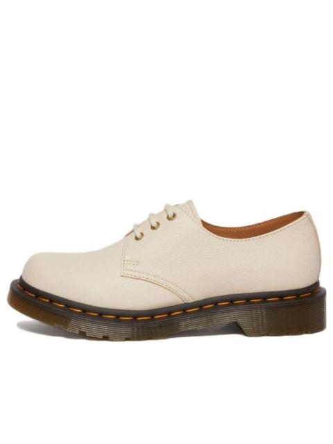 (WMNS) Dr. Martens 1461 Virginia Leather Oxford Shoes 'Parchment Beige' 24256292