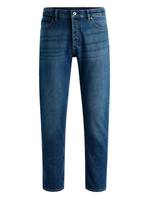 straight-leg jeans