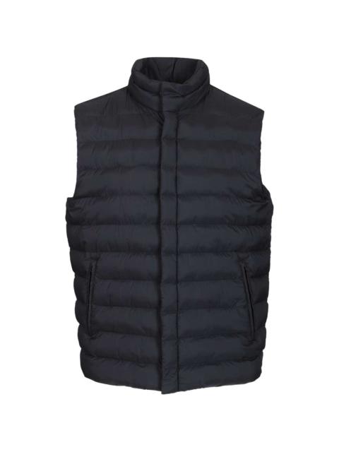 quilted padded gilet