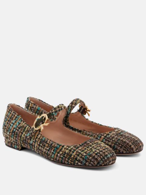 Venezia tweed ballet flats