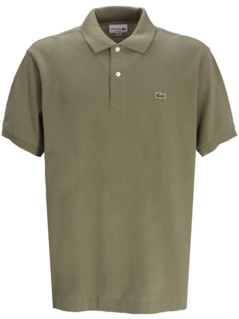 logo-embroidered polo shirt