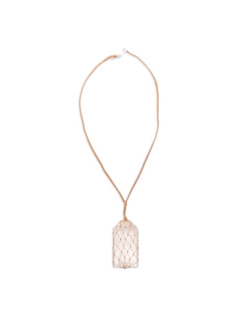 net pendant necklace