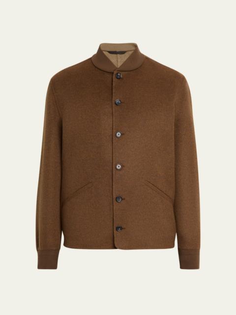 Men's Rik Water-Repellent Cashmere Blouson