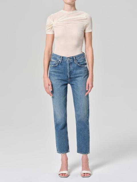 RILEY HIGH RISE STRAIGHT CROP IN FREQUENCY