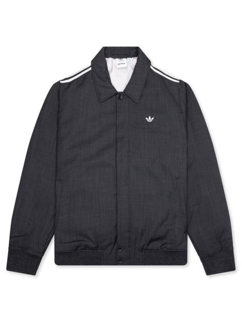 ADIDAS ORIGINALS X WALES BONNER WOOL BLOUSON - DARK GREY HEATHER