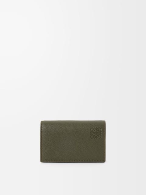 Business cardholder in soft grained calfskin