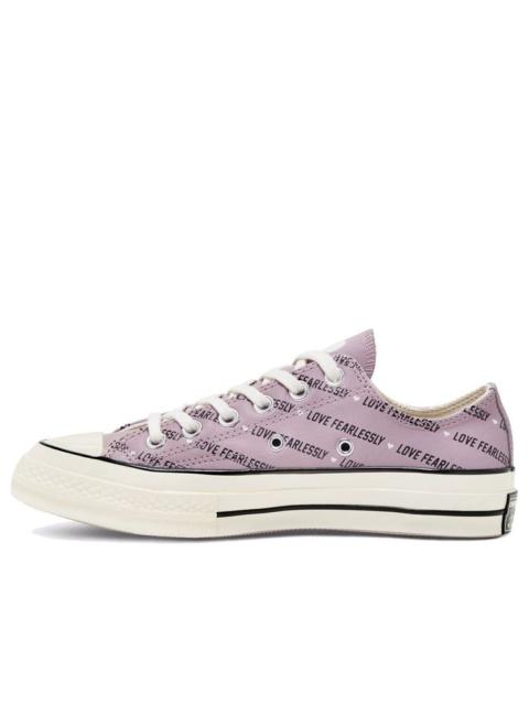 (WMNS) Converse Chuck 70 Low 'Love Fearlessly' 567154C