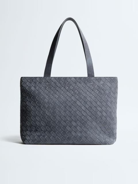 Small Intrecciato Zipped Tote
