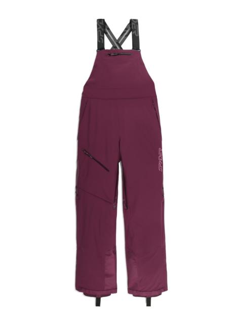Womens Solitaire Bibs - Plum