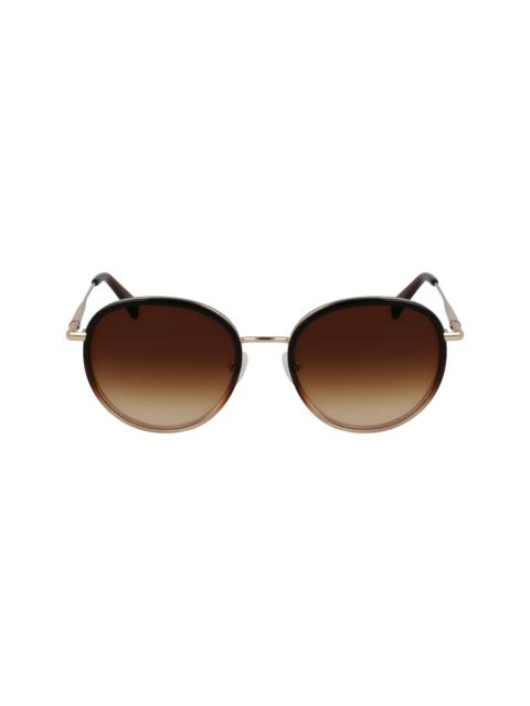 Sunglasses Gold/Brown - Metal