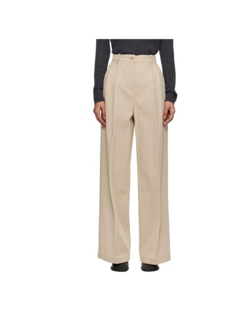 Beige Ginny Trousers